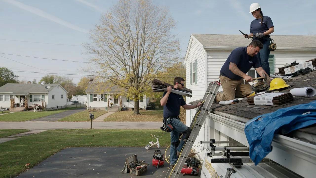 Local Roofing Contractors in Mattoon, IL near me